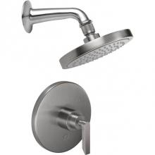 California Faucets KT09-45.25-PC - Rincon Bay Pressure Balance Shower System with Single Showerhead