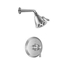 California Faucets KT09-48.25-PC - Miramar Pressure Balance Shower System with Single Showerhead