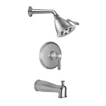 California Faucets KT10-33.25-RBZ - Montecito Pressure Balance Shower System with Showerhead and Tub Spout