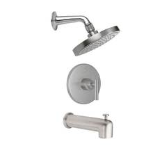 California Faucets KT10-66.18-RBZ - Tiburon Pressure Balance Shower System with Showerhead and Tub Spout