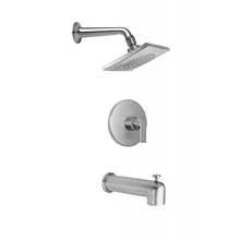 California Faucets KT10-77.18-MBLK - Morro Bay Pressure Balance Shower System with Single Showerhead and Tub Spout