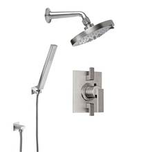 California Faucets KT12-77.20-RBZ - Morro Bay Styletherm 1/2'' Thermostatic Shower System with Shower Head and Hand Shower o