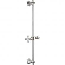 California Faucets SB-47-PC - Wall Mounted Slide Bar