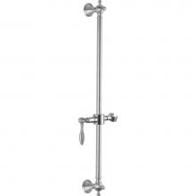 California Faucets SB-64-PC - Wall Mounted Slide Bar