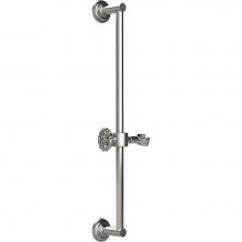 California Faucets SB-80W-PC - Wall Mounted Slide Bar