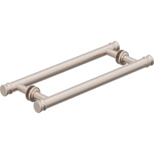 California Faucets SD-TBD-60-12-PC - 12'' Double Shower Towel Bars / Door Handles - Traditional