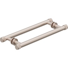 California Faucets SD-TBD-85-12-PC - 12'' Double Shower Towel Bars / Door Handles - Coined