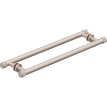 California Faucets SD-TBD-85-18-PC - 18'' Double Shower Towel Bars / Door Handles - Coined