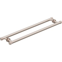 California Faucets SD-TBD-85-24-PC - 24'' Double Shower Towel Bars / Door Handles - Coined