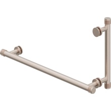 California Faucets SD-TBH-30K-18-08-PC - 18'' Towel Bar and 8'' Shower Door Handle - Knurled