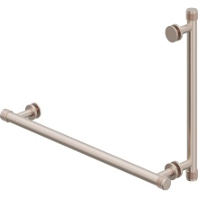 California Faucets SD-TBH-30K-18-12-PC - 18'' Towel Bar and 12'' Shower Door Handle - Knurled