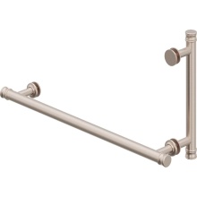 California Faucets SD-TBH-60-18-08-PC - 18'' Towel Bar and 8'' Shower Door Handle - Traditional
