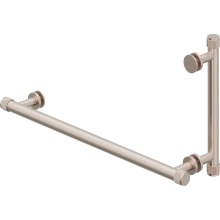 California Faucets SD-TBH-85-18-08-PC - 18'' Towel Bar and 8'' Shower Door Handle - Coined