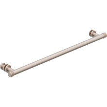 California Faucets SD-TBHK-30K-24-PC - 24'' Shower Towel Bar and Robe Hook - Knurled