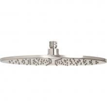 California Faucets SH-162-12.18-MBLK - 12'' Diameter Ultra-Thin Round Showerhead