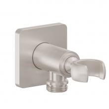California Faucets SH-25-37-PC - Supply Elbow with Handshower Holder - Quad Base