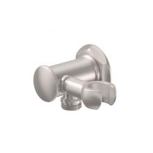 California Faucets SH-25S-47-PC - Decorative Supply Elbow with Swivel Handshower Holder - Hex Base