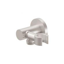 California Faucets SH-25S-65-PC - Decorative Supply Elbow with Swivel Handshower Holder - Round Base