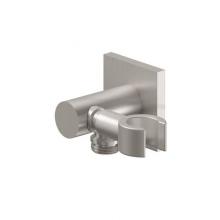 California Faucets SH-25S-77-PC - Decorative Supply Elbow with Swivel Handshower Holder - Square Base