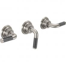 California Faucets TO-3003FL-PC - 3 Handle Tub and Shower Trim Only