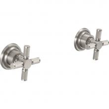 California Faucets TO-3006XKL-PC - 2 Handle Tub or Shower Trim Only