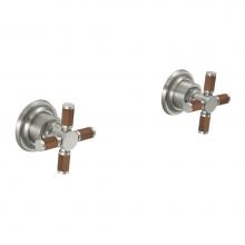 California Faucets TO-3006XTL-PC - 2 Handle Tub and Shower Trim Only
