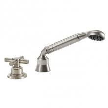 California Faucets TO-30X.15S.20-PC - Contemporary Handshower & Diverter Trim Only for Roman Tub