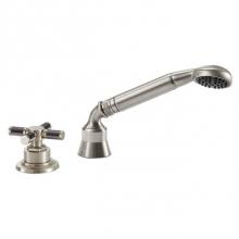 California Faucets TO-30XF.15S.20-PC - Contemporary Handshower & Diverter Trim Only for Roman Tub