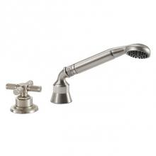 California Faucets TO-30XK.15S.20-PC - Contemporary Handshower & Diverter Trim Only for Roman Tub
