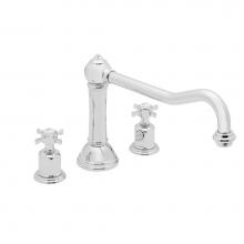 California Faucets TO-3208-WHT - Roman Tub Trim Set