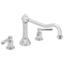 California Faucets TO-3308-WHT - Roman Tub Trim Set