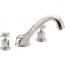 California Faucets 3408-PC - Complete Roman Tub Set