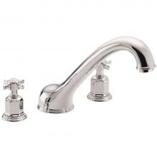 California Faucets TO-3408-MWHT - Roman Tub Trim Set