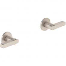 California Faucets TO-3806L-MBLK - 2 Handle Tub or Shower Trim Only
