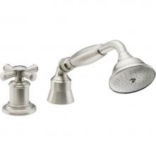 California Faucets 48X.13M.20-PC - Complete Handshower & Diverter for Roman Tub
