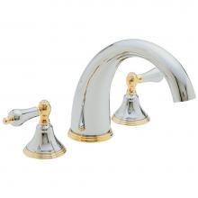 California Faucets TO-5508-MWHT - Roman Tub Trim Set