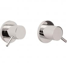 California Faucets TO-6206L-PC - 2 Handle Tub and Shower Trim Only