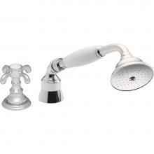 California Faucets 61XD.13.18-PC - Complete Handshower & Diverter for Roman Tub