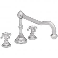 California Faucets TO-6708-WHT - Roman Tub Trim Set