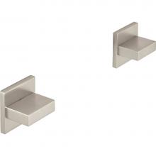 California Faucets TO-7706RL-BLK - 2 Handle Tub or Shower Trim Only