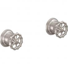 California Faucets TO-8006WL-PC - 2 Handle Tub or Shower Trim Only