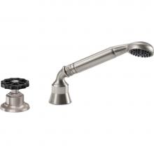 California Faucets 80WB.15S.18-PC - Complete Handshower & Diverter for Roman Tub
