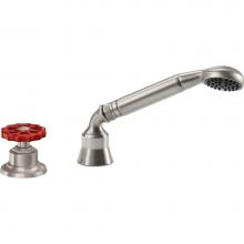California Faucets 80WR.15S.18-PC - Complete Handshower & Diverter for Roman Tub