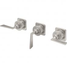 California Faucets TO-8503L-PC - 3 Handle Tub and Shower Trim Only