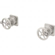 California Faucets TO-8506WL-WHT - 2 Handle Tub or Shower Trim Only