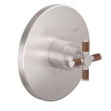 California Faucets TO-PBL-30XT-PC - Pressure Balance Trim Only - Teak Handle