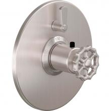 California Faucets TO-TH1L-80W-PC - StyleTherm® Trim Only with Single Volume Control