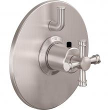 California Faucets TO-TH1L-C1XS-PC - StyleTherm® Trim Only with Single Volume Control