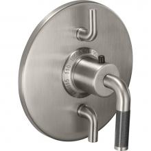 California Faucets TO-TH2L-30F-PC - StyleTherm® Trim Only with Dual Volume Control