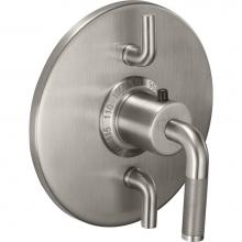 California Faucets TO-TH2L-30K-PC - StyleTherm® Trim Only with Dual Volume Control